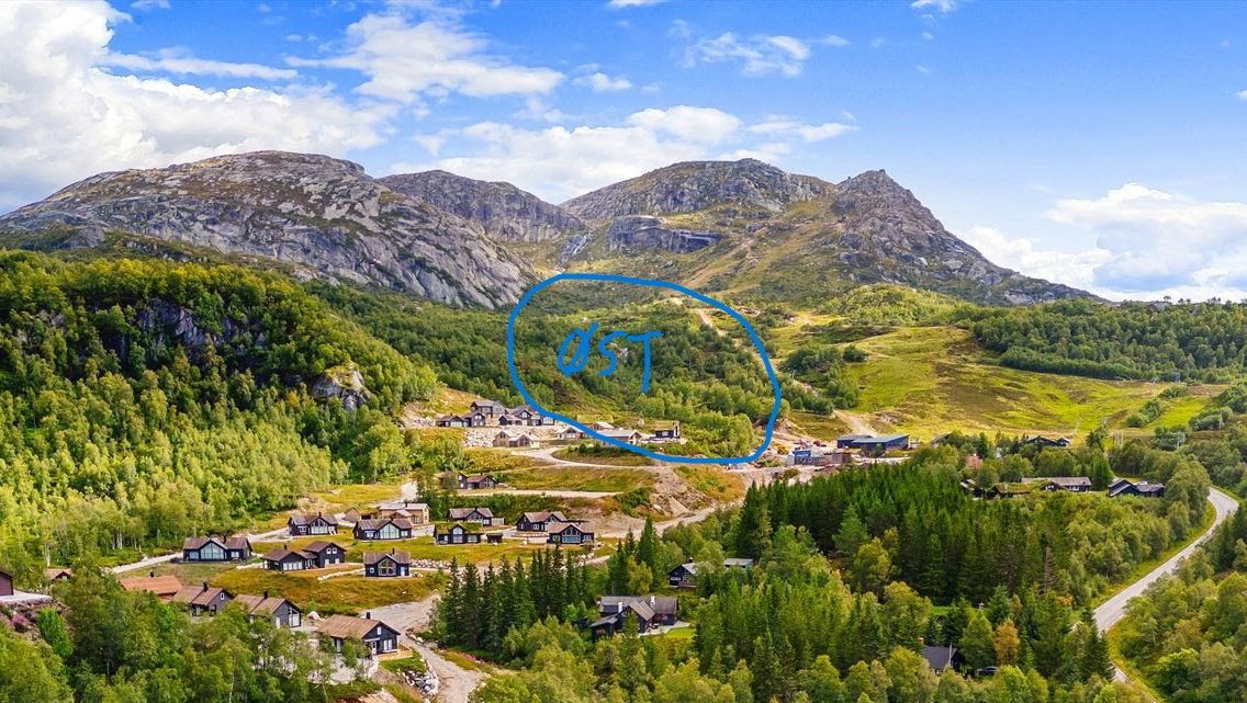 Hyttefelt på Tverrli øst