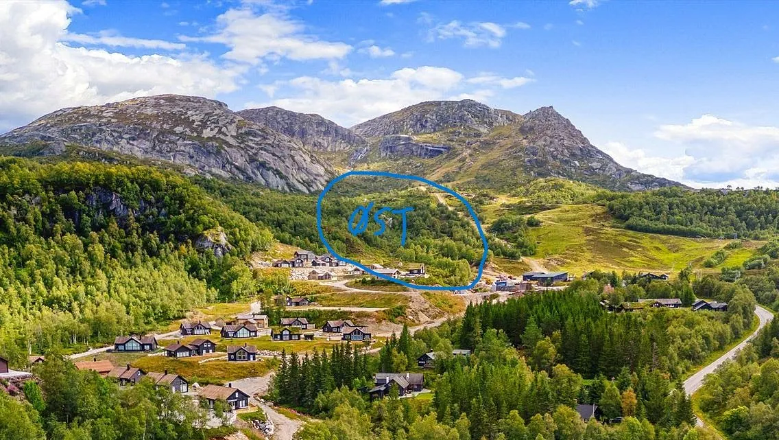 Hyttefelt på Tverrli øst